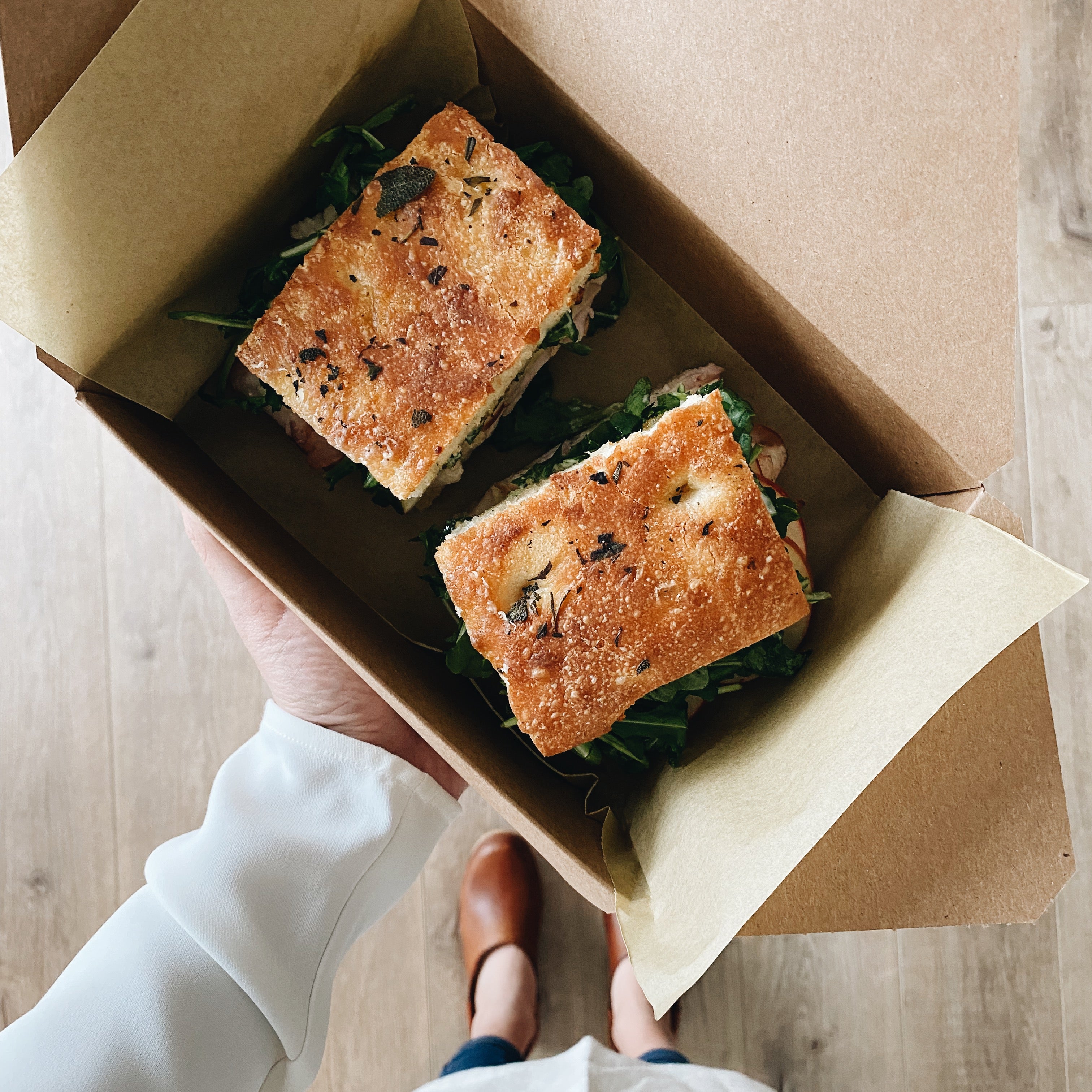 SMOKED TURKEY SANDWICH