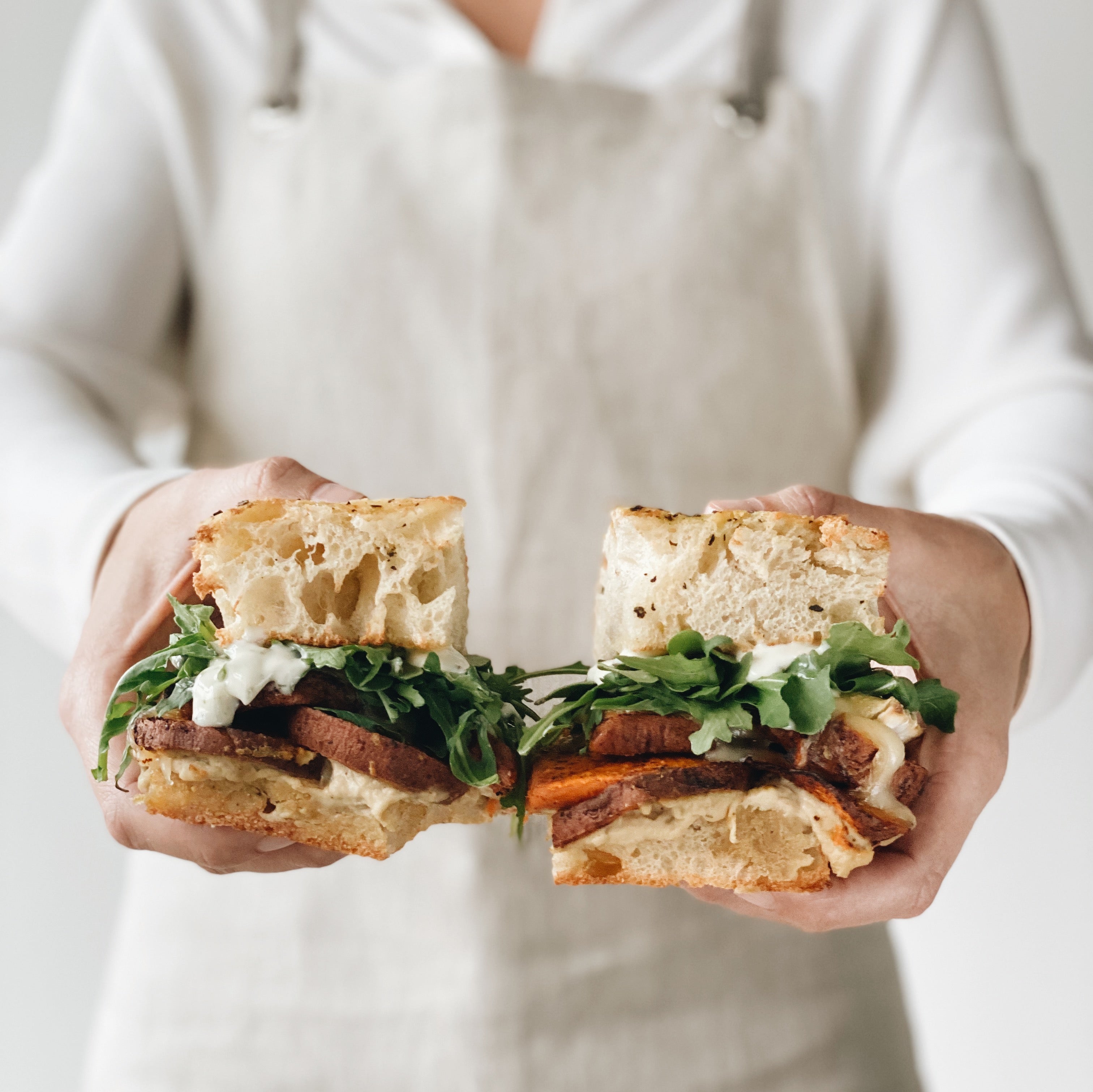 SWEET POTATO & BRIE SANDWICH